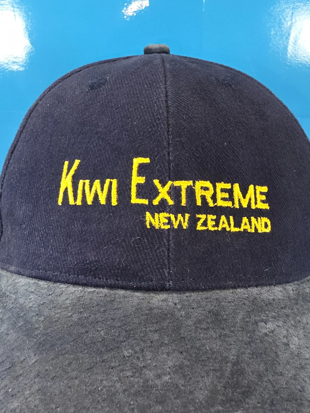 Kiwi Extreme New Zealand Adjustable Suede Brim Hat